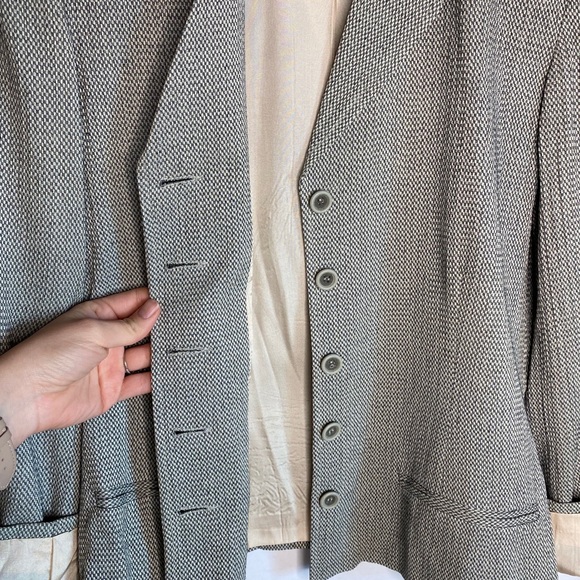 Vintage CI Express Long Sleeve Button Up Blazer - Picture 15 of 16